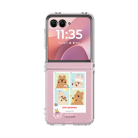 クリアケース［ KiKiQUOKKA - ショット ］