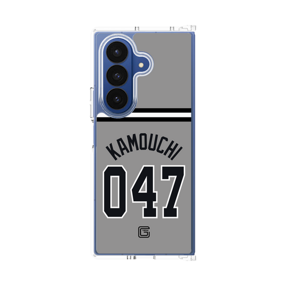 クリアケース［ 読売ジャイアンツ - #047 KAMOUCHI - ビジター ］