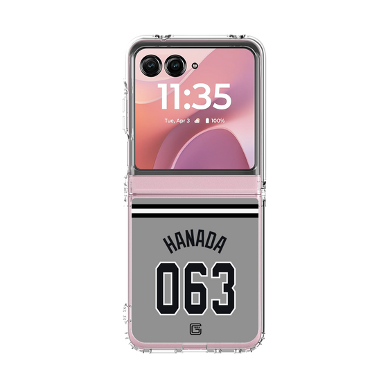 クリアケース［ 読売ジャイアンツ - #063 HANADA - ビジター ］