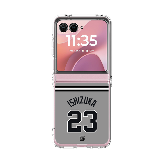 クリアケース［ 読売ジャイアンツ - #23 ISHIZUKA - ビジター ］