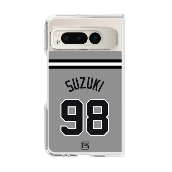 クリアケース［ 読売ジャイアンツ - #98 SUZUKI -ビジター ］