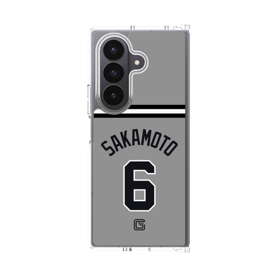 クリアケース［ 読売ジャイアンツ - #6 SAKAMOTO - ビジター ］