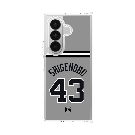 クリアケース［ 読売ジャイアンツ - #43 SHIGENOBU - ビジター ］