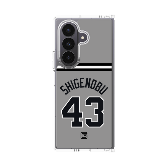 クリアケース［ 読売ジャイアンツ - #43 SHIGENOBU - ビジター ］