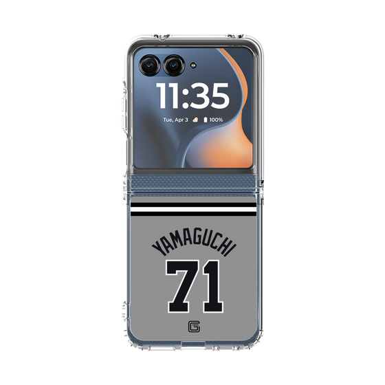 クリアケース［ 読売ジャイアンツ - #71 YAMAGUCHI - ビジター ］