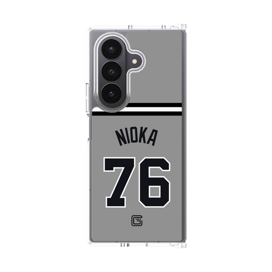 クリアケース［ 読売ジャイアンツ - #76 NIOKA - ビジター ］