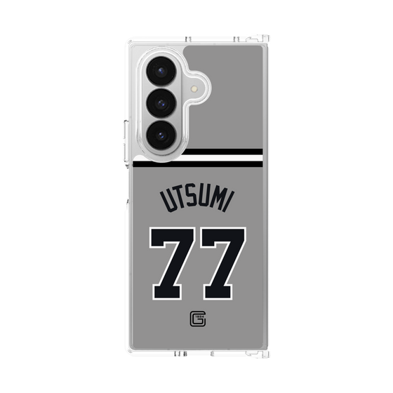 クリアケース［ 読売ジャイアンツ - #77 UTSUMI - ビジター ］
