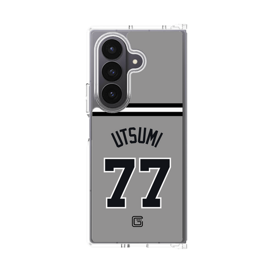 クリアケース［ 読売ジャイアンツ - #77 UTSUMI - ビジター ］