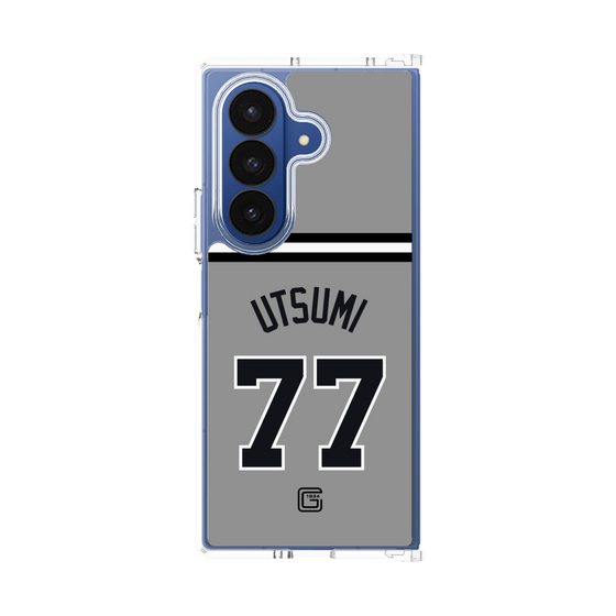 クリアケース［ 読売ジャイアンツ - #77 UTSUMI - ビジター ］