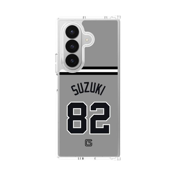 クリアケース［ 読売ジャイアンツ - #82 SUZUKI - ビジター ］