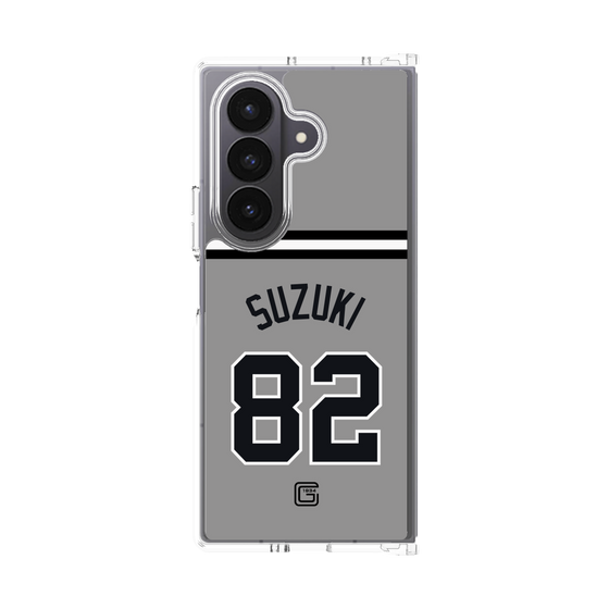 クリアケース［ 読売ジャイアンツ - #82 SUZUKI - ビジター ］