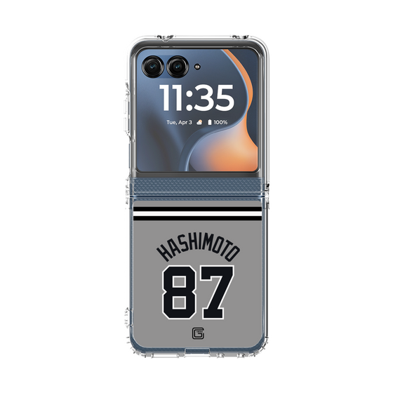 クリアケース［ 読売ジャイアンツ - #87 HASHIMOTO - ビジター ］