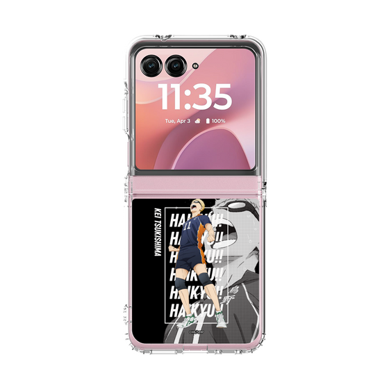 クリアケース［ ハイキュー!! - 立ち絵 - 月島 蛍 ］