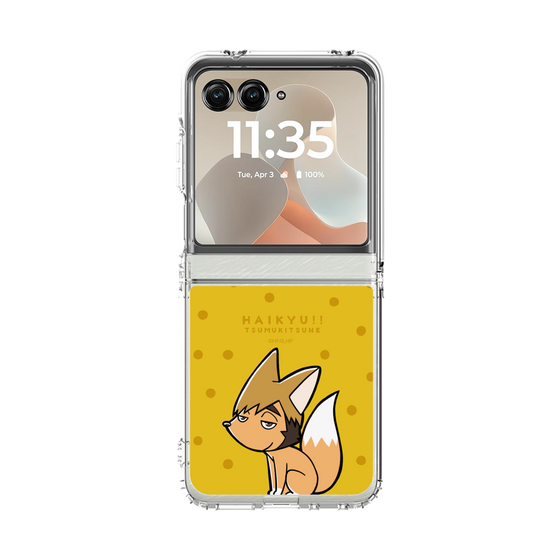 クリアケース［ ハイキュー!! - ツムキツネ ］