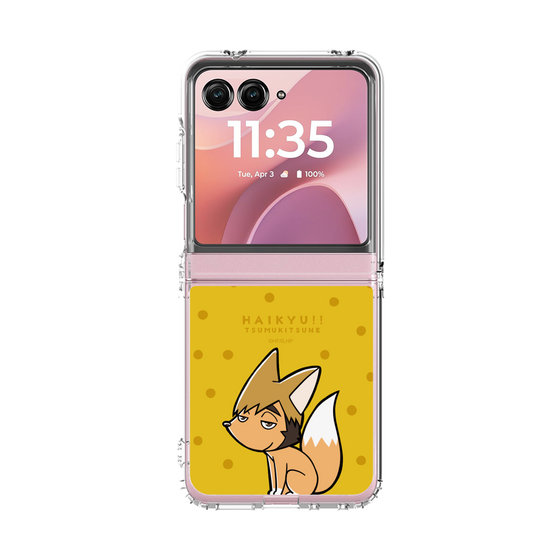 クリアケース［ ハイキュー!! - ツムキツネ ］