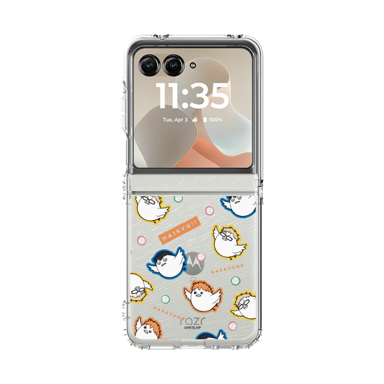 クリアケース［ ハイキュー!! - マスコットキャラ - 烏野高校 ］