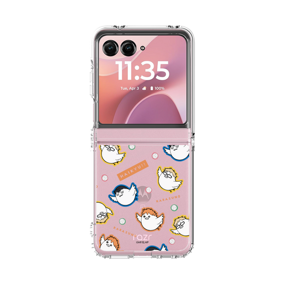 クリアケース［ ハイキュー!! - マスコットキャラ - 烏野高校 ］