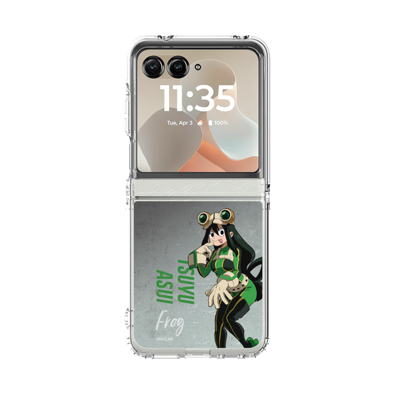 クリアケース［ 僕のヒーローアカデミア - 立ち絵 -蛙吹 梅雨 ］