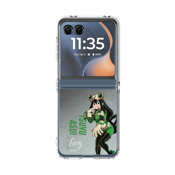 クリアケース［ 僕のヒーローアカデミア - 立ち絵 -蛙吹 梅雨 ］