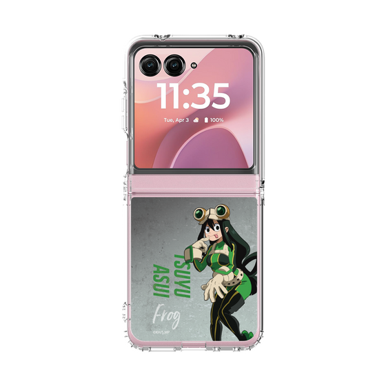 クリアケース［ 僕のヒーローアカデミア - 立ち絵 -蛙吹 梅雨 ］