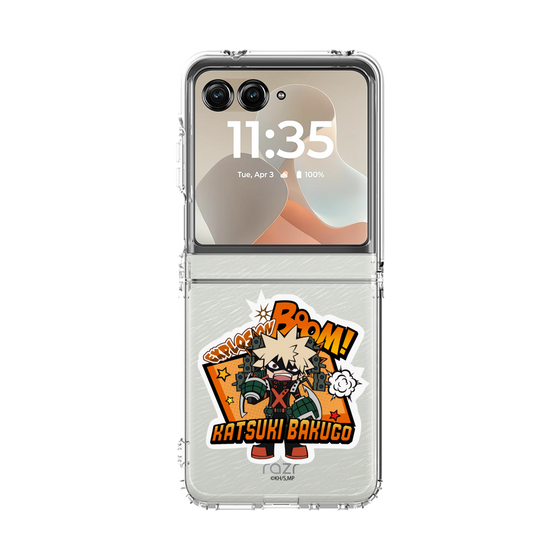 クリアケース［ 僕のヒーローアカデミア - ミニキャラ - 爆豪 勝己 ］