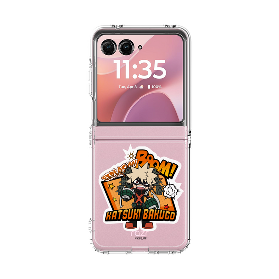 クリアケース［ 僕のヒーローアカデミア - ミニキャラ - 爆豪 勝己 ］