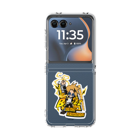 クリアケース［ 僕のヒーローアカデミア - ミニキャラ - 上鳴 電気 ］