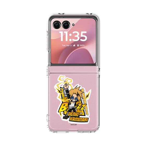 クリアケース［ 僕のヒーローアカデミア - ミニキャラ - 上鳴 電気 ］