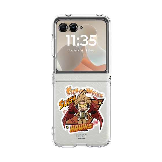 クリアケース［ 僕のヒーローアカデミア - ミニキャラ - ホークス ］