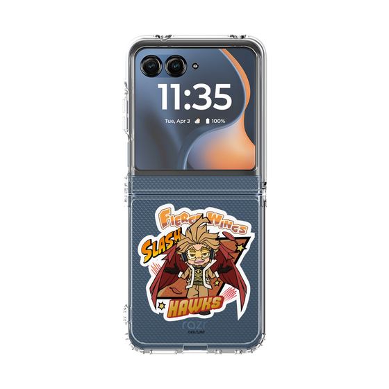 クリアケース［ 僕のヒーローアカデミア - ミニキャラ - ホークス ］