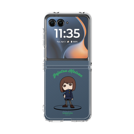 クリアケース［ 呪術廻戦 - ミニキャラ - 家入 硝子（懐玉・玉折） ］