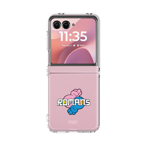 クリアケース［ ROMANs - Logo ］