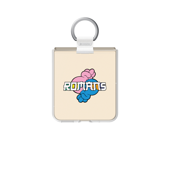 クリアケース［ ROMANs - Logo ］