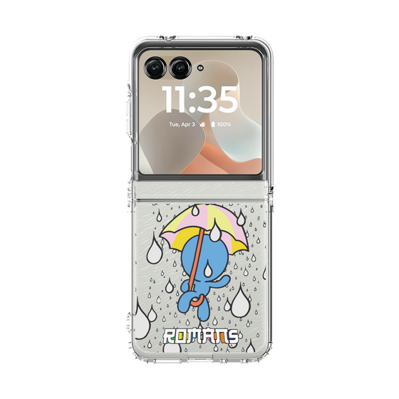 クリアケース［ ROMANs - 傘を持つ人 ］