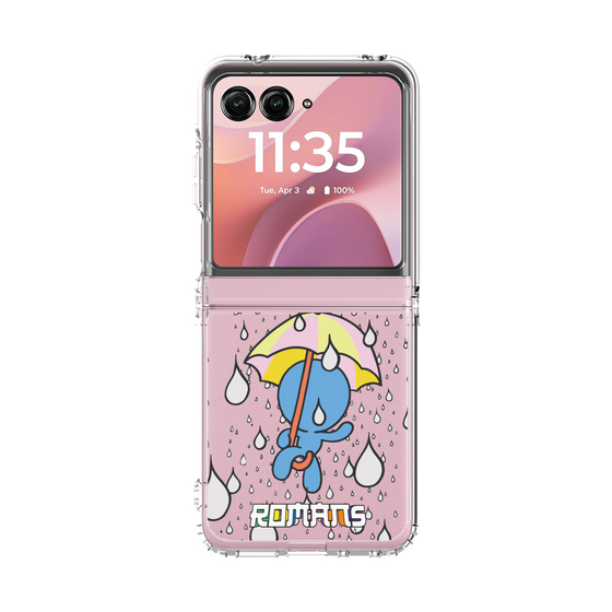 クリアケース［ ROMANs - 傘を持つ人 ］