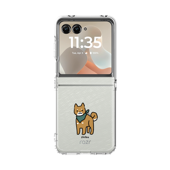 クリアケース［ オリジナル - CASEPLAYイヌ - shiba ］