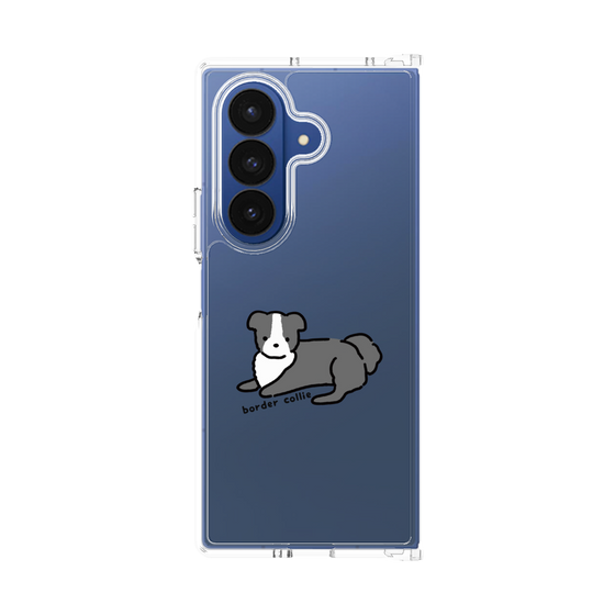 クリアケース［ オリジナル - CASEPLAYイヌ - border collie ］
