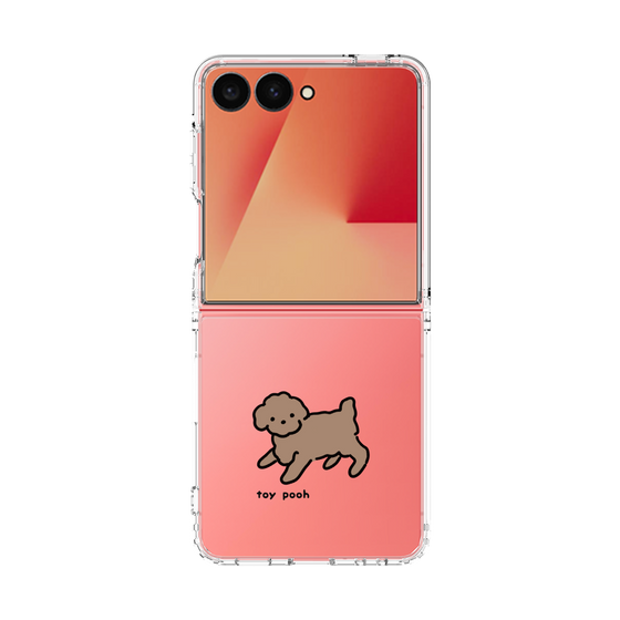クリアケース［ オリジナル - CASEPLAYイヌ - toy pooh ］