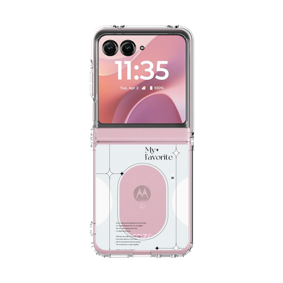 クリアケース［ オリジナル - チェキケース - ホワイト ］