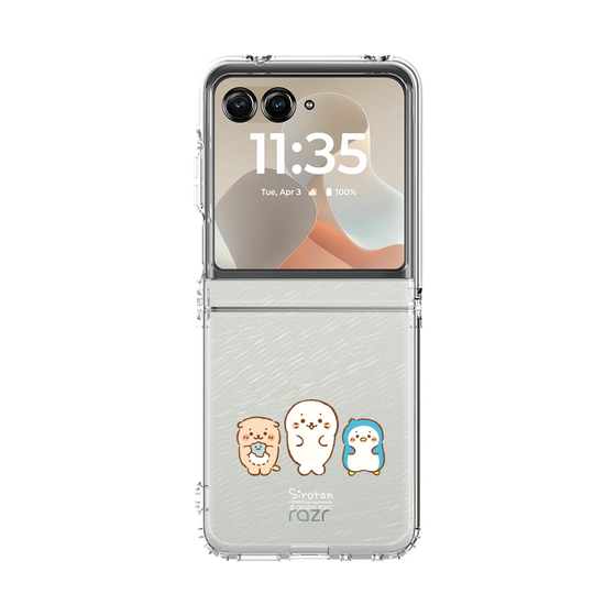 クリアケース［ しろたん - なかよし ］