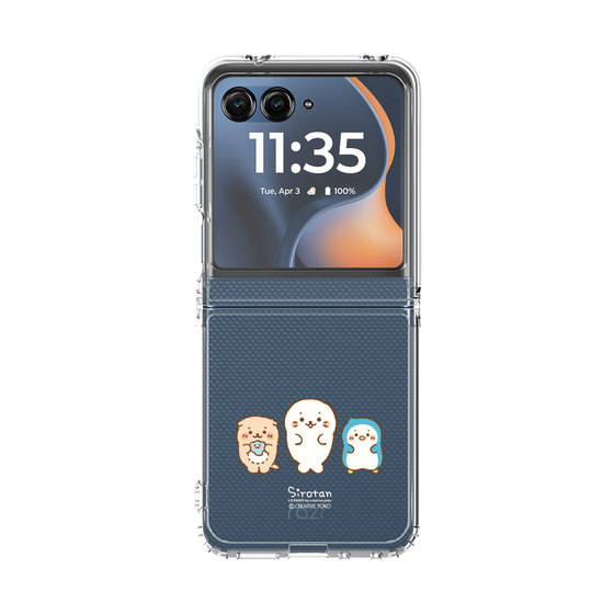 クリアケース［ しろたん - なかよし ］