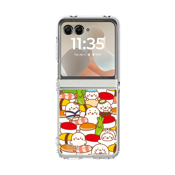 クリアケース［ しろたん - しろたん寿司はじめました ］