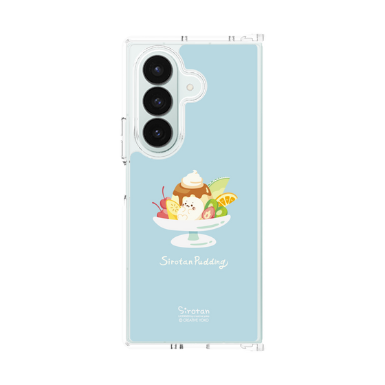 クリアケース［ しろたん - プリンアラモード ］