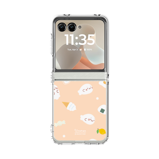 クリアケース［ しろたん - しろたん大好きなもの ］