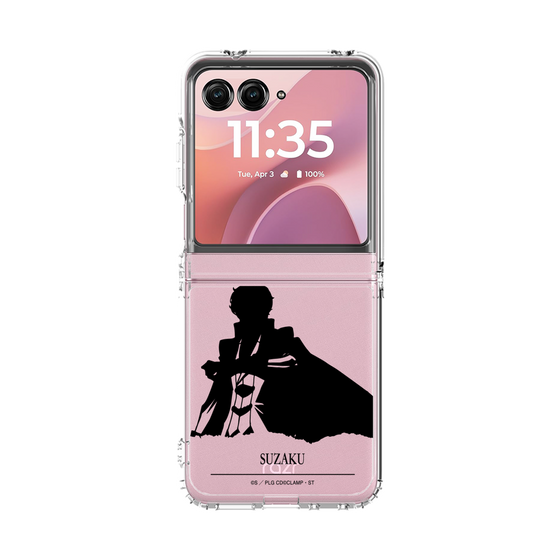 クリアケース［ コードギアス 反逆のルルーシュ - スザク - シルエット ］