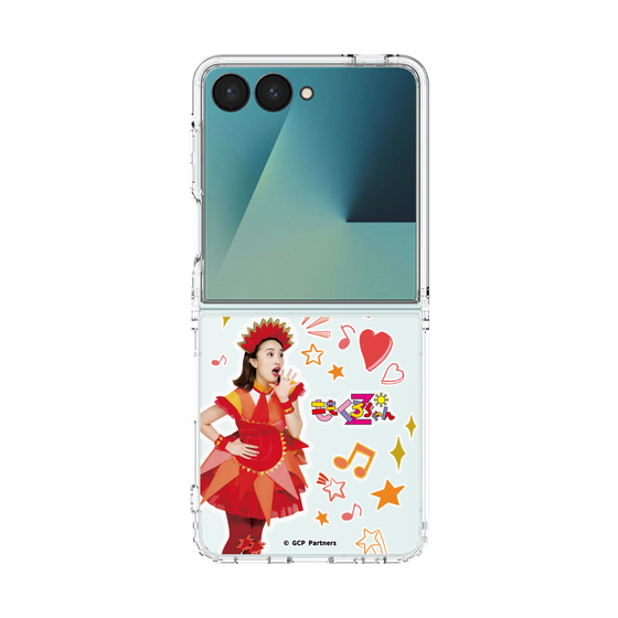 クリアケース［ ももくろちゃんZ- おひさまかなこちゃん - 総柄 ］