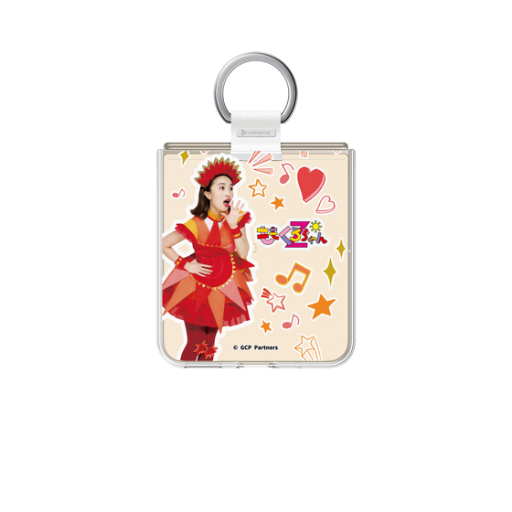 クリアケース［ ももくろちゃんZ- おひさまかなこちゃん - 総柄 ］