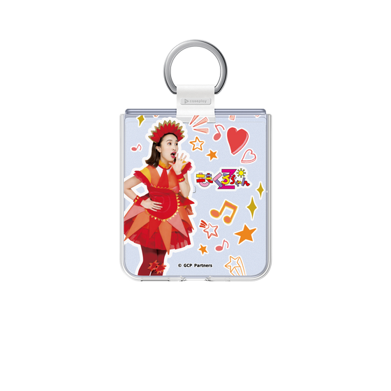 クリアケース［ ももくろちゃんZ- おひさまかなこちゃん - 総柄 ］