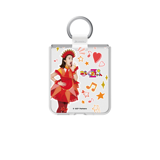 クリアケース［ ももくろちゃんZ- おひさまかなこちゃん - 総柄 ］