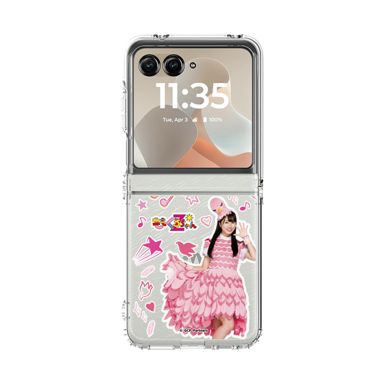 クリアケース［ ももくろちゃんZ- ぽっぽーあーりん - 総柄 ］